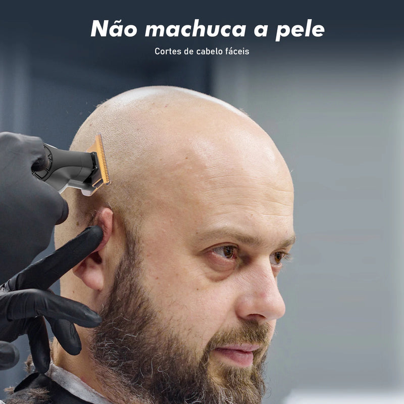 Máquina Cortar Cabelos， Máquina De Corte Cabelo， Aparador De Pelos，À Prova De Água， Barbeiro，Máquina De Cortar Cabelo Degrade